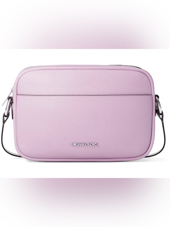 Michael Kors Handbags - Michael Kors Quartz Jet Set Large Pebbled Leather Crossbody Bag